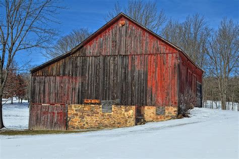 Old Red Barn Photograph By Dave Sandt Fine Art America