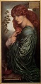 Proserpina/ Perséfone; Dante Gabriel Rossetti, pintor prerrafaelita ...