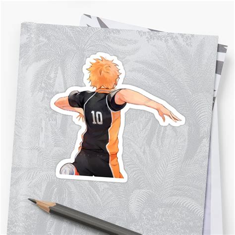 Hinata Shoyo Haikyuu Stickers By Eilonwye Redbubble