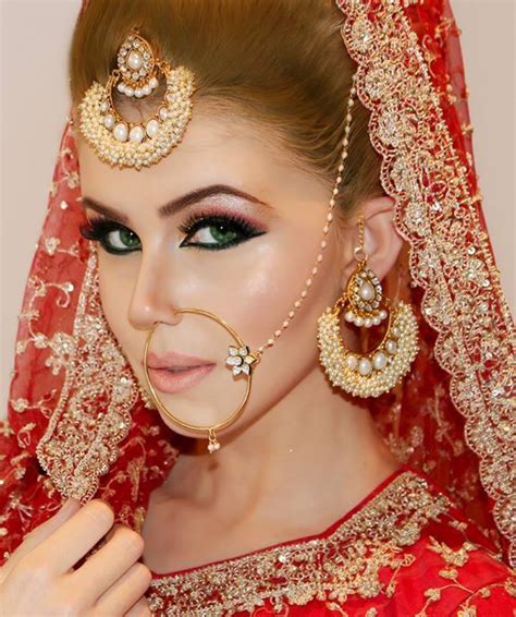 Indian Bridal Makeup Brides Henna Gown Wedding Dress Wedding Dresses