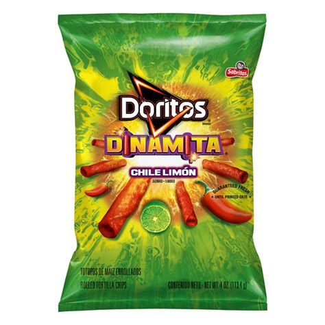 Save On Doritos Rolled Tortilla Chips Dinamita Chile Limon Order Online