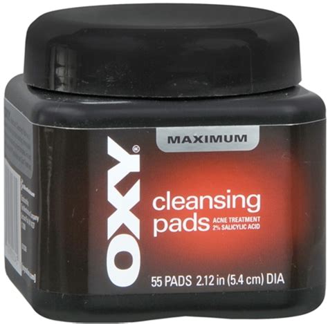 Oxy Maximum Cleansing Pads 55 Each Pack Of 3