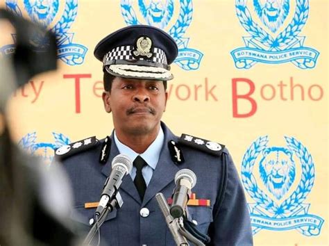 Botswana Police Commissioner Moeladilotlhoko News Boiler