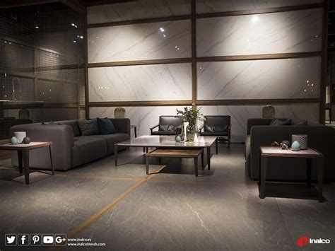 Inalco´s New Extra Large Porcelain Tile Collections Conquer Cersaie