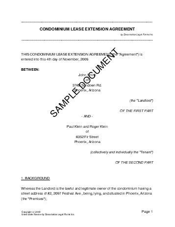 lease extension agreement south africa legal templates