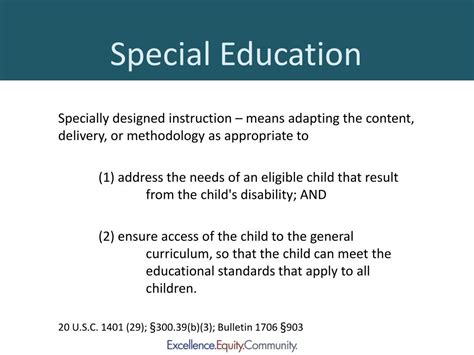 Ppt Special Education And Parents Rights Powerpoint Presentation Id