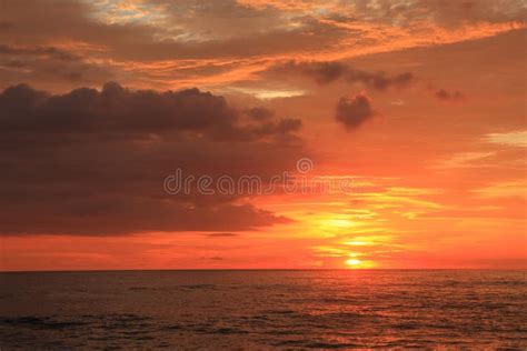 Red Sunset Stock Photo Image Of Sunset Colorific Evening 126936778