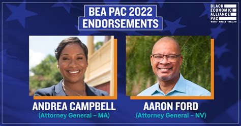 Black Economic Alliance Pac Endorses Andrea Campbell And Aaron Ford For