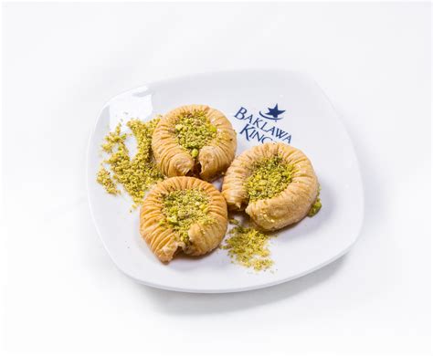 Swar W Pistachio Baklawa King Finest Middle Eastern Pastries
