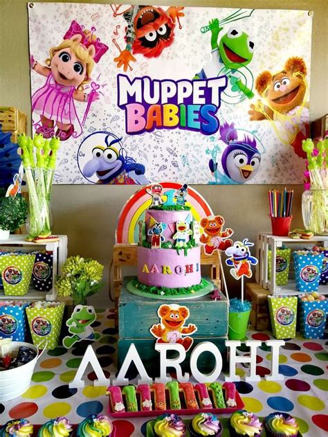 Best first birthday gift for singing and dancing : Muppet babies Birthday Party Ideas | Muppet babies, Baby ...