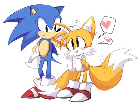 Stuff On Twitter なでなで Tails Cute Fan Art Sonic 3 Sonic And Amy