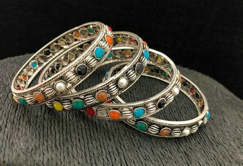 Silver Jewelry Special Silver Bangles Designs