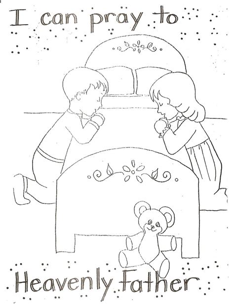 Lds Childrens Coloring Pages