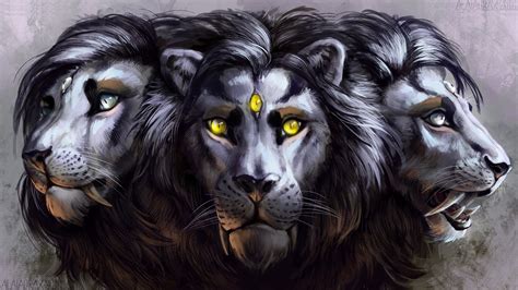 Fantasy Lion Hd Wallpaper By Ann Hetmanchuk