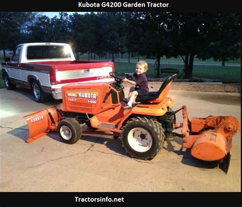 Kubota G4200 Price Specs Review Attachments 2024