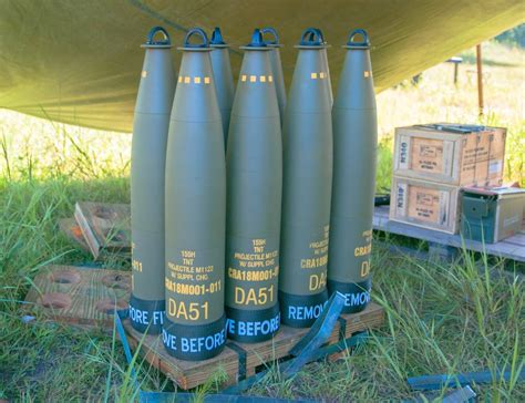 Dvids Images M1122 155mm Projectiles Image 2 Of 5