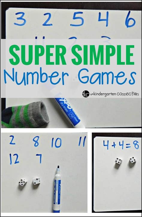 Super Simple Number Games Number Games Kindergarten Math Games