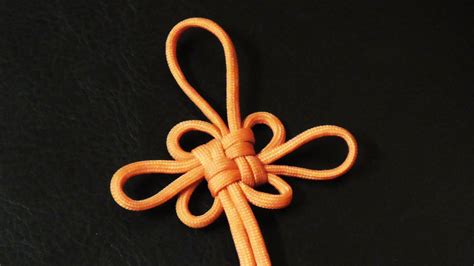 How To Tie A Decorative Chinese Good Luck Knot With Paracord Chinese
