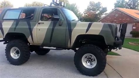 Lifted Camo K5 Youtube