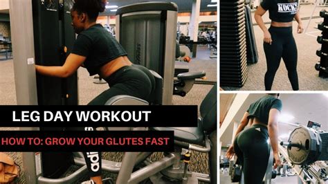 Best Exercises To Grow Your Glutes Fast In 2019 Youtube