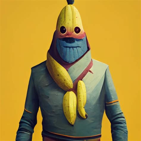 Peely The Banana Man From Fortnite Midjourney