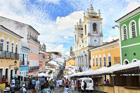 Salvador Bahia Brazil The City Of Lively Vibes And Colors Is Even