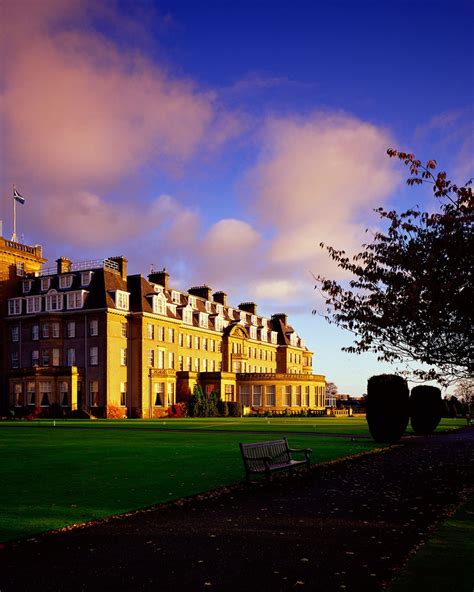 The Gleneagles Hotel Auchterarder Scotland United Kingdom Resort