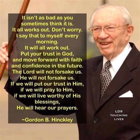 Quote By Pres Gordon B Hinckley Joy Quotes