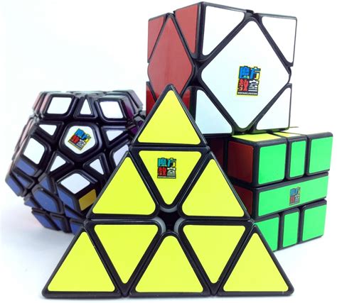 Paquete 8 Cubos Rubik Moyu Set De Colección Base Negra Mercado Libre