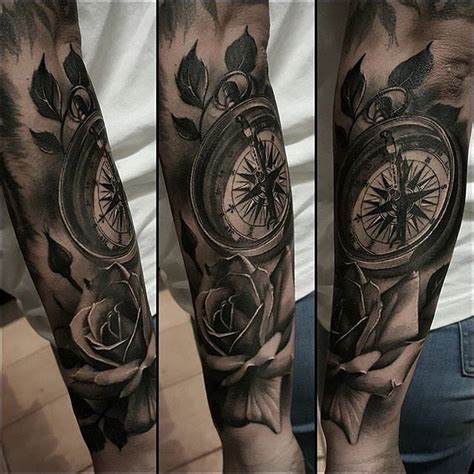 Compass Tattoo Map Tattoos On Instagram Tattoo Arm
