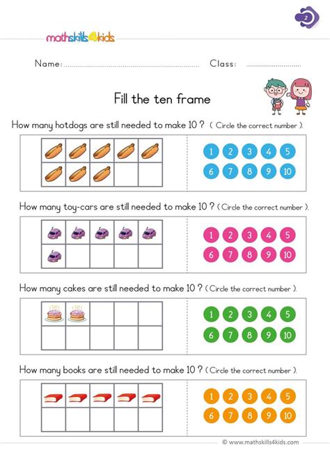 4 Free Math Worksheets First Grade 1 Addition Number Bonds Sum 8 2ll