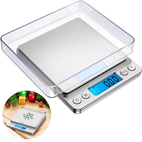 Amgra Digital Kitchen Scale 500g 001g Small Jewelry Scale Food