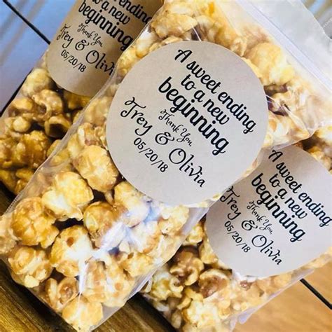 Popcorn At Your Wedding Yup We Like That Idea Especially When Its