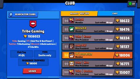 Tribe gaming currently fields teams in clash royale, clash of clans, pubg: I joined the official Tribe Gaming club || brawl stars ...