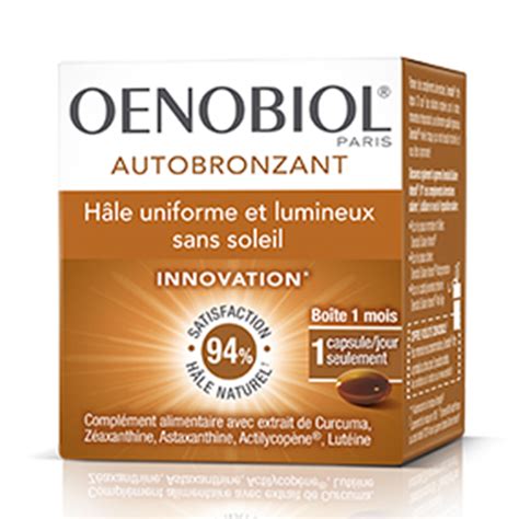 Oenobiol Autobronzant 30 Capsules Parapharmacie Pharmarket