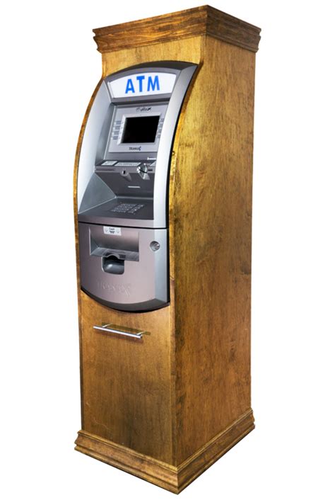 Custom Wooden Atm Machine Cabinets And Wraps