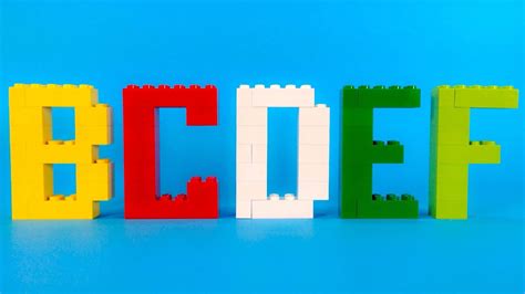 My photos are imperfect, but i made some fun lego alphabet cards for him. How To Make Lego ALPHABET (Complete) - 10664 Lego Bricks ...
