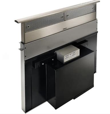 Discover the bosch downdraft vent, which stands 13' tall and lowers out of sight when not in use, featuring multiple power levels to control the ventilation. Best DD0130SS Downdraft Ventilation System with 500 CFM ...