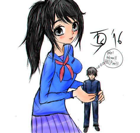 Yandere Chan And Her Senpai By Thunderlionel On Deviantart