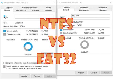 File allocation table (fat) or new technology file system (ntfs). NTFS vs FAT32: Cuál es la diferencia y cual elegir en cada ...