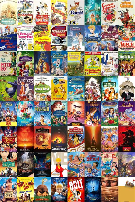 List Of All Disney Movies Ever Made Movie Ideas