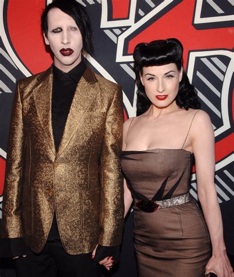 Dita Von Teese Reveals Why Her Marriage To Marilyn Manson Didnt Work