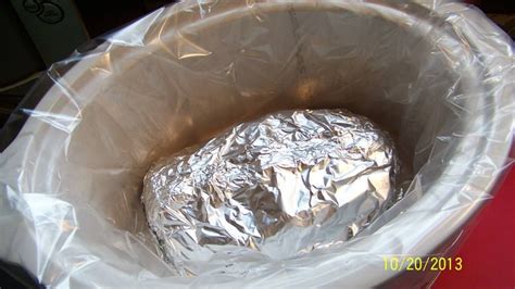 Preheat oven to 325 degr. Wrap A Rump Roast In Foil, Put it In A Slow Cooker For A ...