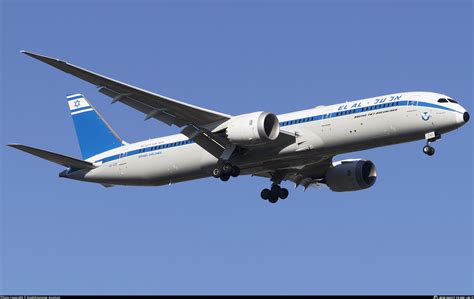 X Edf El Al Israel Airlines Boeing Dreamliner Photo By