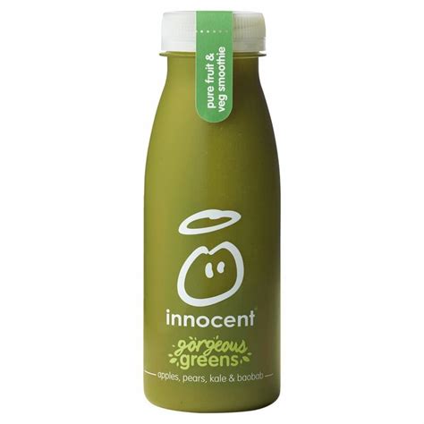 Innocent Gorgeous Greens Fruit And Veg Smoothie 250ml Centra
