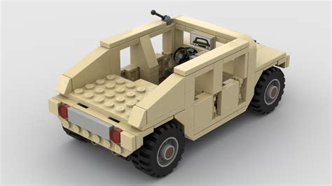 Lego Moc Hummer H1 By Absaar Rebrickable Build With Lego