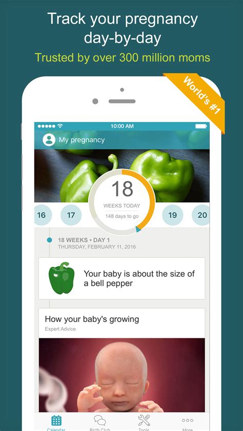 When it comes to pregnancy tracker apps, few are as well as this one! BabyCenter's My Pregnancy Today App Expanded Through Baby ...
