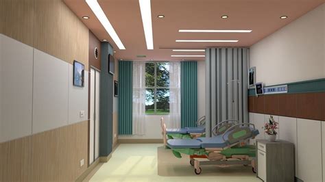 Hospital Room Interior 3d Model Cgtrader