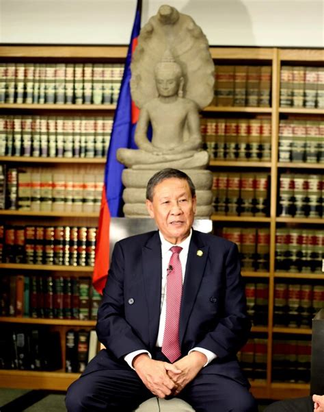 The Ambassador Of The Kingdom Of Cambodia To The United States And