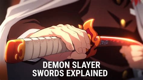 Nichirin Swords And Their Colours Explained Demon Slayer Random